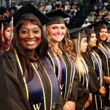 Students at West Hills Commencement on May 19.
